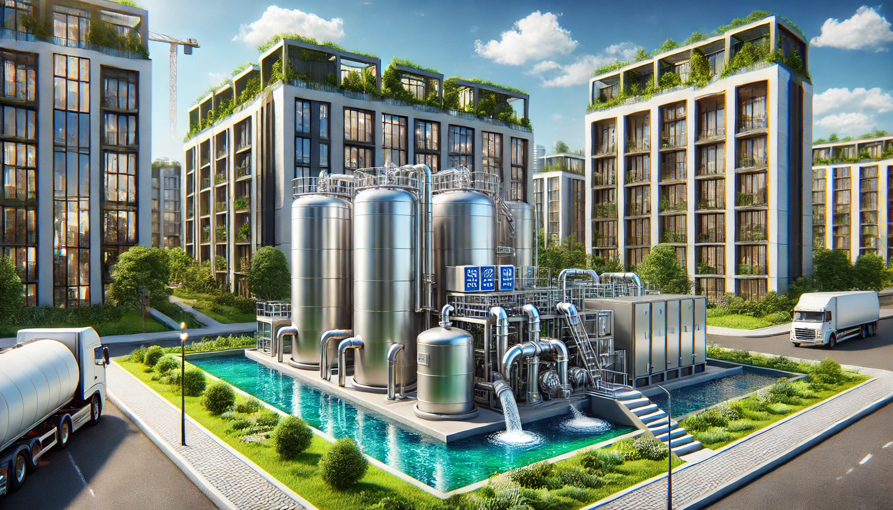 Residential Sewage Treatment Plant