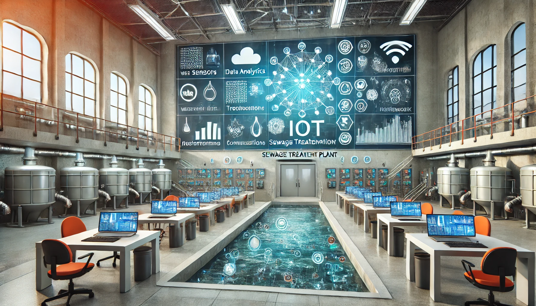 IoT in Sewage Treatment Plants