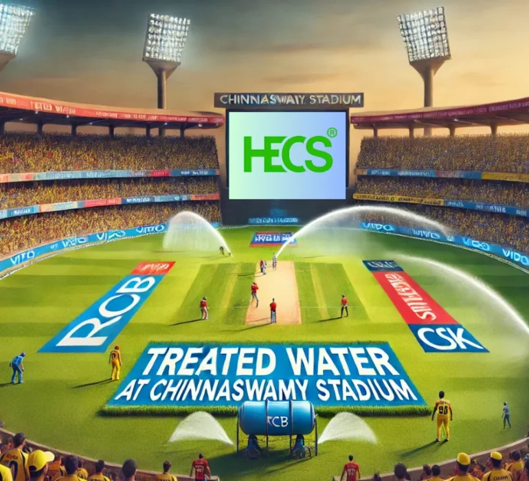 IPL 2025 Treated Water at Chinnaswamy Stadium