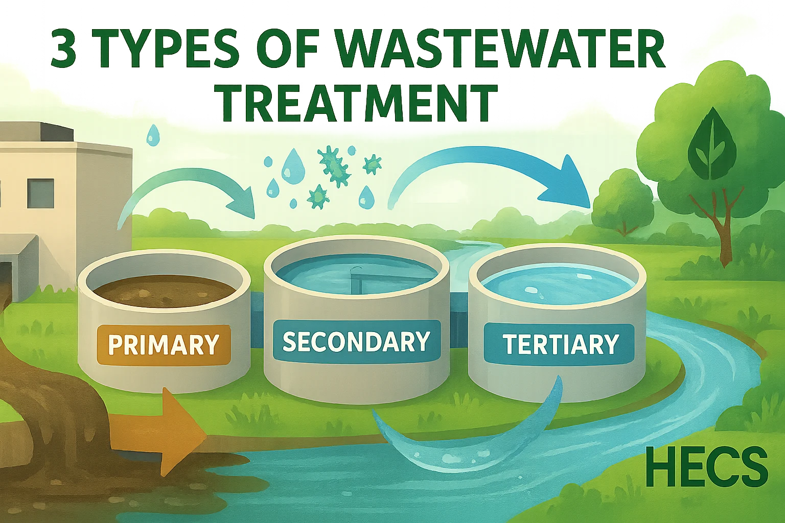 Types Wastewater Treatment