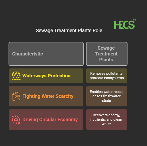 Modern Sewage Treatment Plants