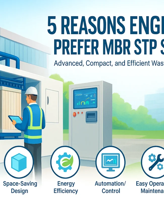 MBR sewage treatment plant