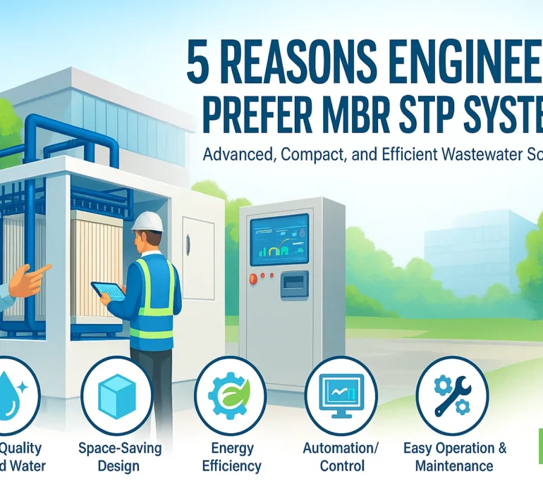 MBR sewage treatment plant