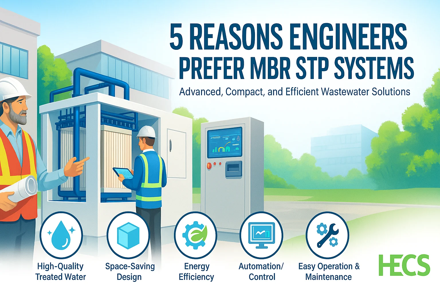 MBR sewage treatment plant
