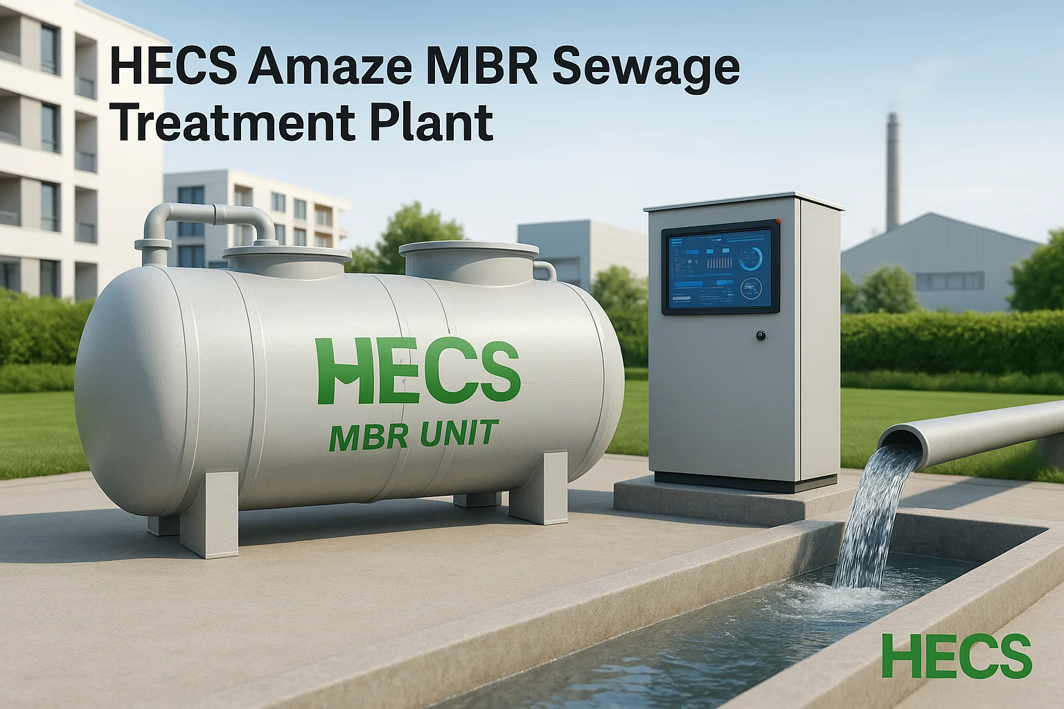 HECS Amaze MBR Sewage Treatment Plant