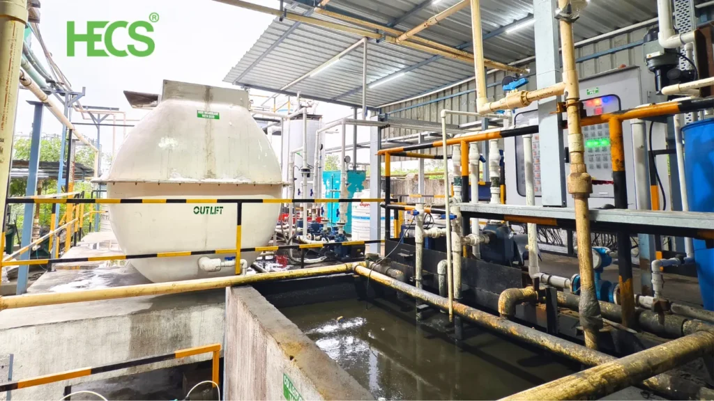 40 KLD Packaged ETP Installation