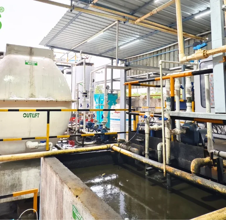 40 KLD Packaged ETP Installation