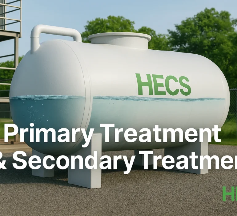 Primary and Secondary Effluent Treatment