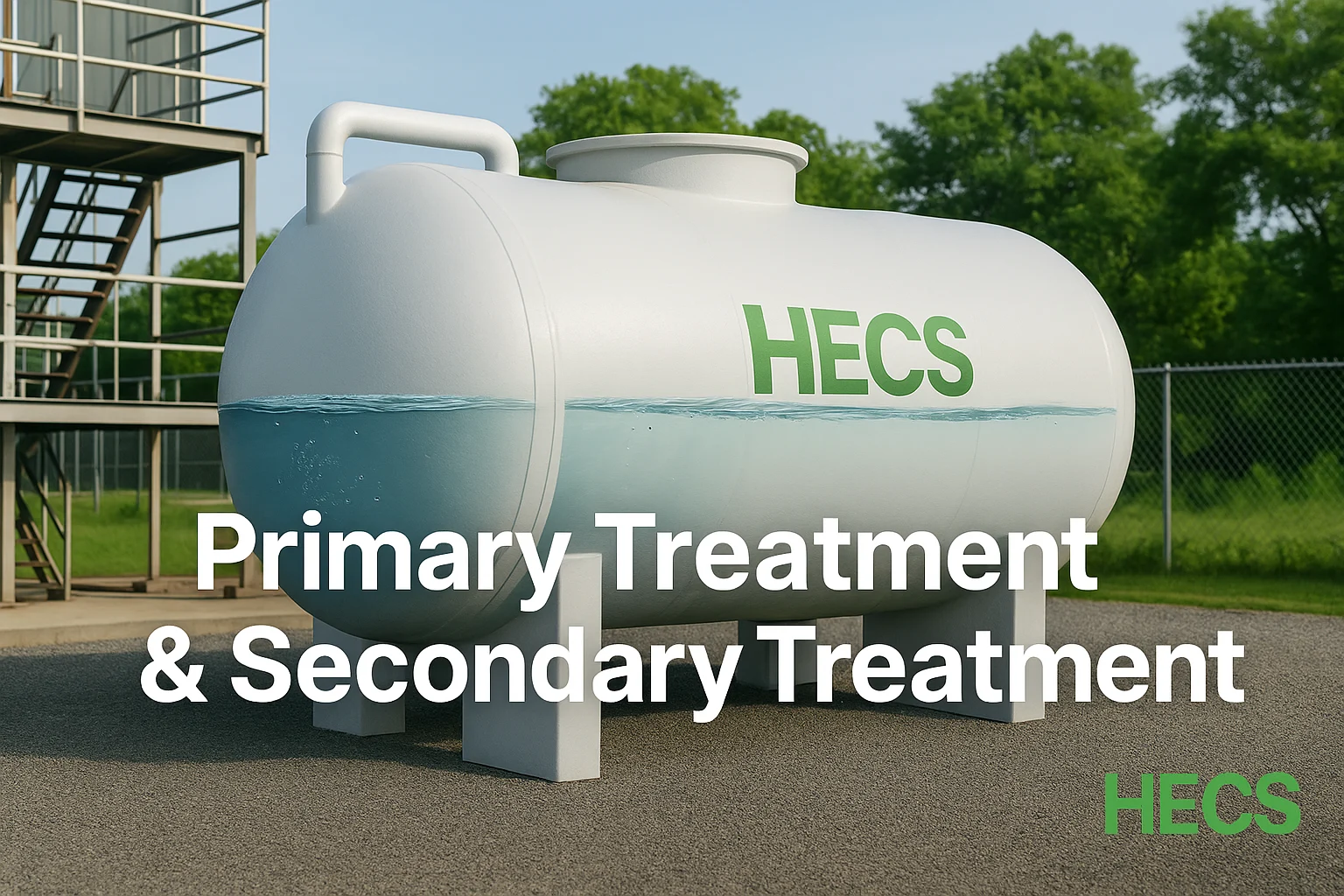 Primary and Secondary Effluent Treatment
