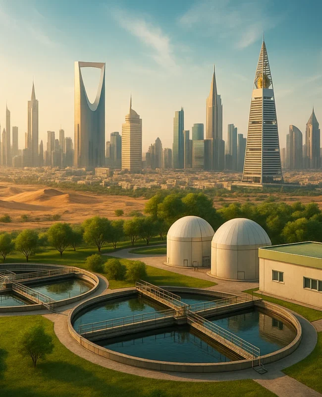 Sewage Treatment Plant in Saudi Arabia