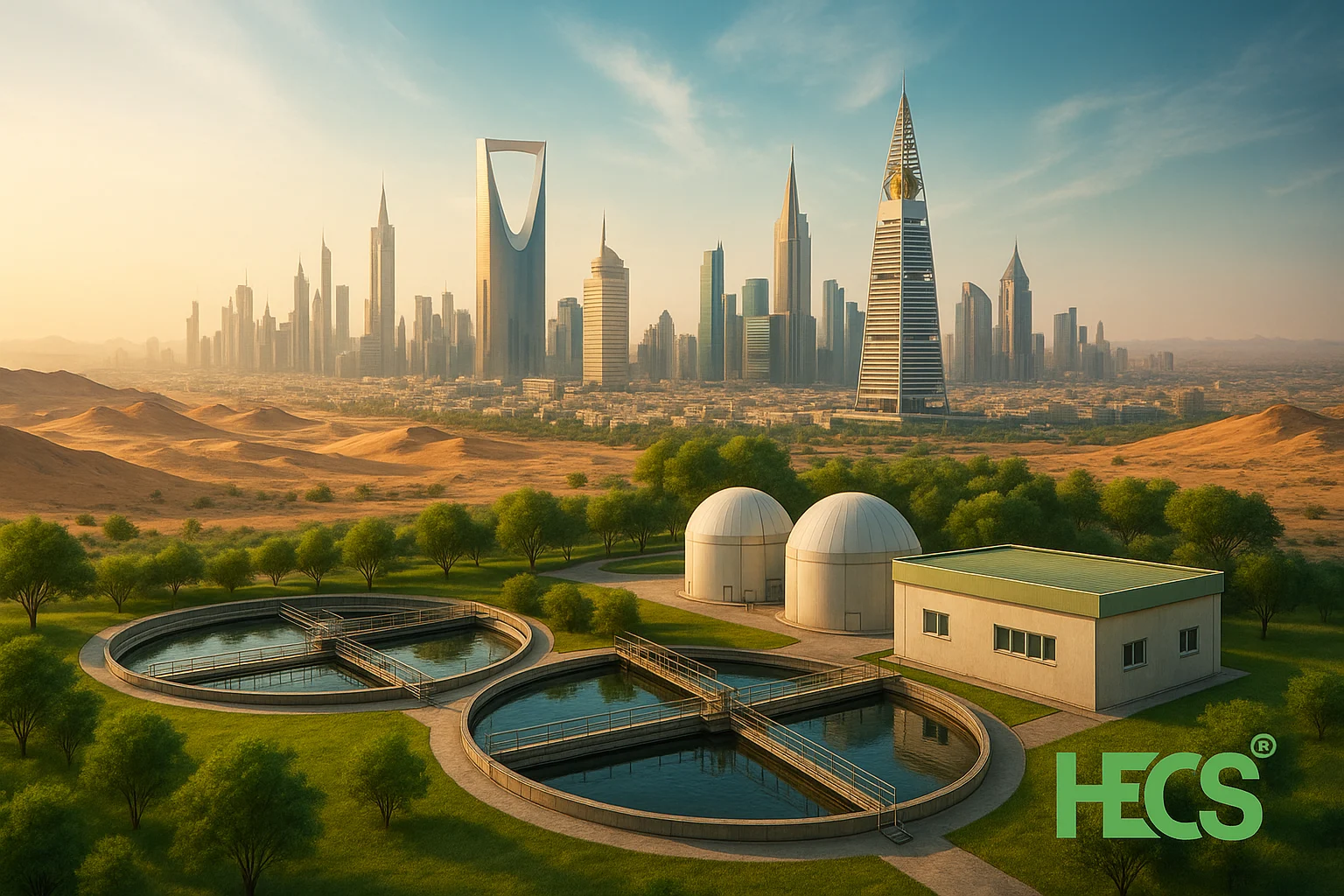 Sewage Treatment Plant in Saudi Arabia