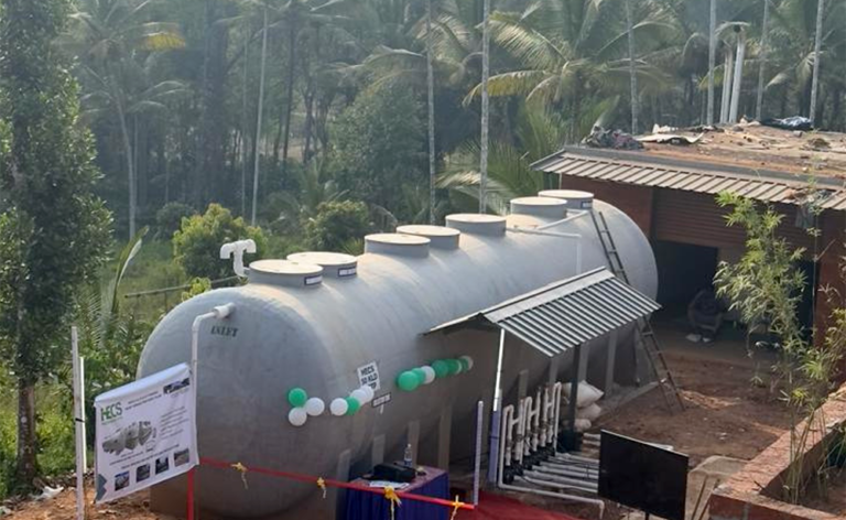 HECS 50 KLD smart STP at the Lords 83 resort, Wayanad
