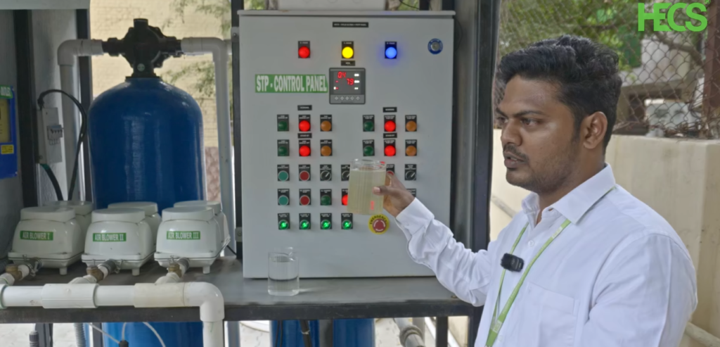 10 KLD Sewage Treatment Plant -MCC School